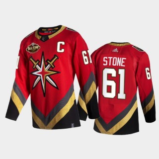 Vegas Golden Knights Mark Stone #61 2022 All-Star Red Reverse Retro Jersey