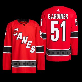 Reverse Retro 2.0 Carolina Hurricanes Jake Gardiner Jersey Authentic Primegreen Red #51 Uniform