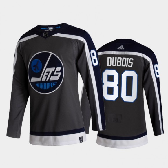 Winnipeg Jets Pierre-Luc Dubois #80 2021 Reverse Retro Gray Special Edition Jersey