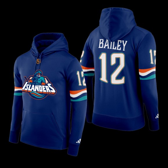Josh Bailey New York Islanders Reverse Retro 2.0 Navy Special Edition Hoodie #12