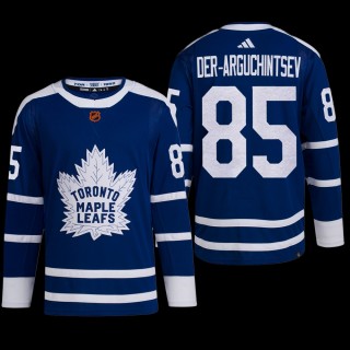Semyon Der-Arguchintsev Toronto Maple Leafs Primegreen Jersey Blue #85 Reverse Retro 2.0 Uniform