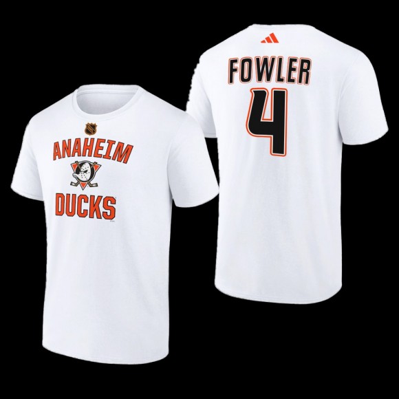 Cam Fowler #4 Anaheim Ducks Reverse Retro 2.0 Wheelhouse White Men T-Shirt