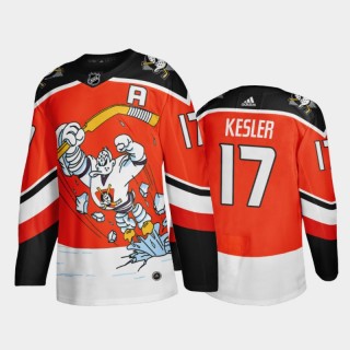Anaheim Ducks Ryan Kesler #17 2021 Reverse Retro Orange Third Authentic Jersey