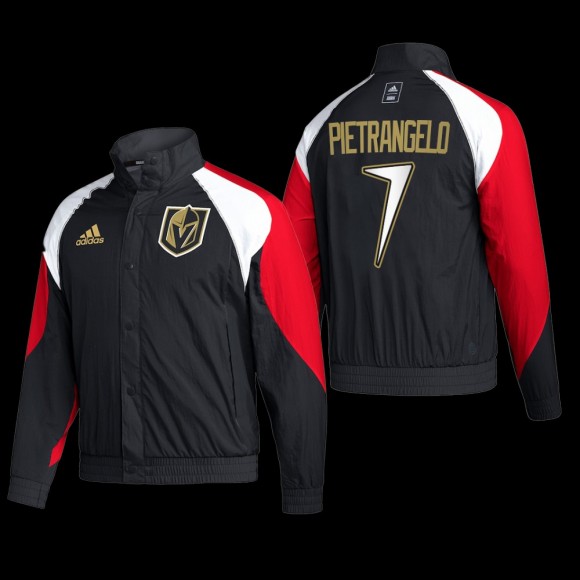 Alex Pietrangelo Vegas Golden Knights Full-Snap Vintage Black Jacket Reverse Retro 2.0