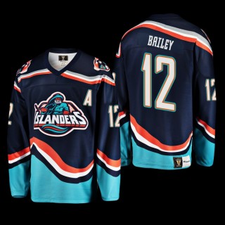New York Islanders Reverse Retro 2.0 Josh Bailey #12 Navy Jersey 2022-23 Replica