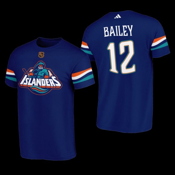 Josh Bailey #12 New York Islanders Reverse Retro 2.0 Special Edition Navy Men T-Shirt