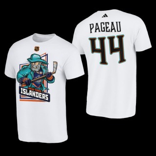 New York Islanders Jean-Gabriel Pageau Reverse Retro 2.0 White #44 Cartoon T-Shirt