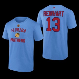 Florida Panthers Sam Reinhart Reverse Retro 2.0 Red #13 Wheelhouse T-Shirt