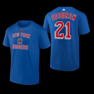 Barclay Goodrow #21 New York Rangers Reverse Retro 2.0 Wheelhouse Blue Men T-Shirt