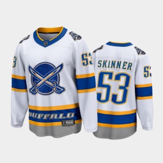 Men's Buffalo Sabres Jeff Skinner #53 Reverse Retro White 2020-21 Special Edition Jersey