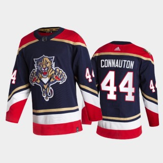 Florida Panthers Kevin Connauton #44 2021 Reverse Retro Navy Special Edition Jersey