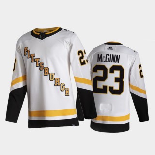 Pittsburgh Penguins Michael Chaput #26 2021 Reverse Retro White Special Edition Jersey